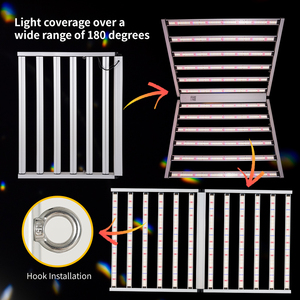 Ce Etl 1200w LEDグローライトフルスペクトラムIr Uv屋内グリーンハウスフルスペクトラムスクエアLedグローライト工場 - Product Image 4