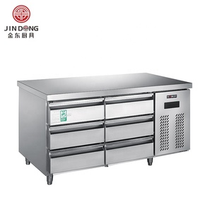 Commercial Salad bar Counter Fridge 9 Drawers <strong>Under</strong> Counter Refrigerator Worktable Top <strong>Chiller</strong> with Drawer - Product Image 2