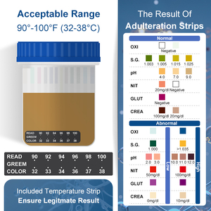 Ev kullanımı 12-Panels çoklu ilaç testi fincan kiti 2 yıl ISO 99% doğruluk THC K2 AMP için kişisel tarama - Product Image 6
