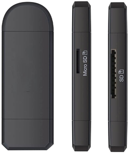 USB 2.0 Micro USB Combo per 2 Slot Per lettore di Schede di DEVIAZIONE STANDARD TF di Tipo C Universale 3 in1 OTG Tipo-C Card Reader per Smartphone PC - Product Image 3