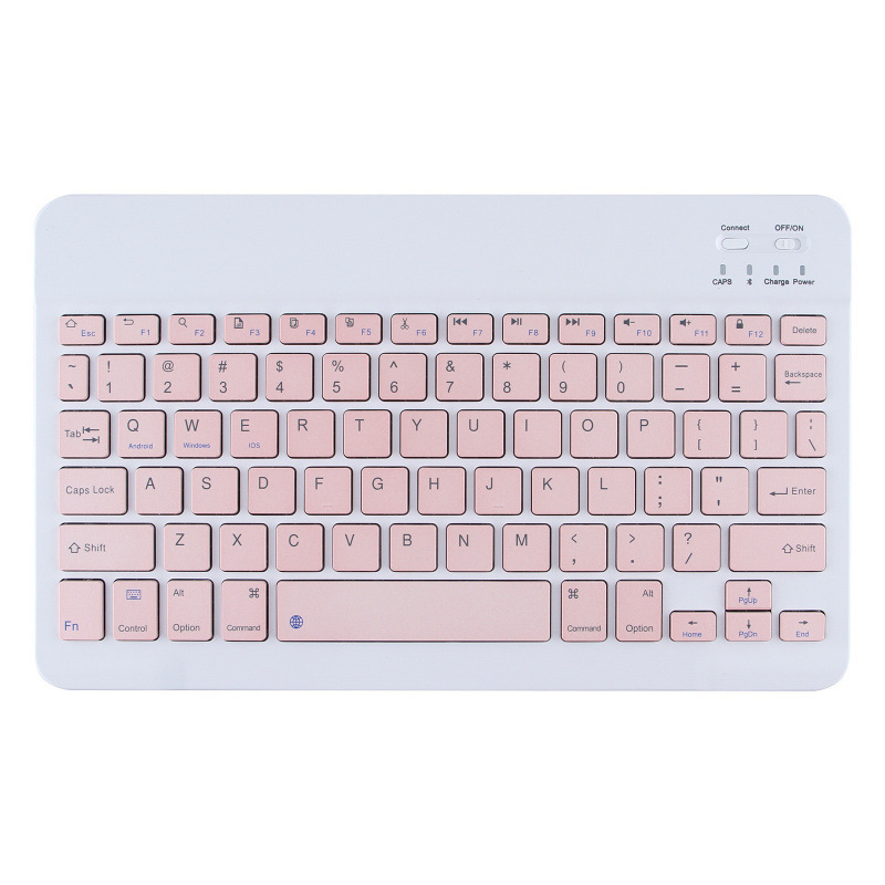 teclado rosa