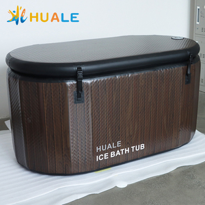 Özel OEM ODM taşınabilir buz banyosu küvet şişme Icebath soğuk dalma küvet Fitness kurtarma için