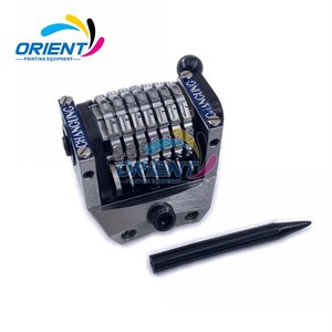 Alta qualità 4 ~ 7 cifre numeratore cifre verticale numerazione macchina per Heidelberg GTO52 GTO46 tre bit può regolabile
