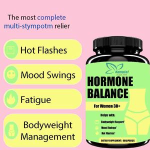 Kapsul keseimbangan hormon kustom Premium menghindari fluktuasi berat badan untuk wanita kapsul pelangsing ekstrak buah Tribulus - Product Image 4