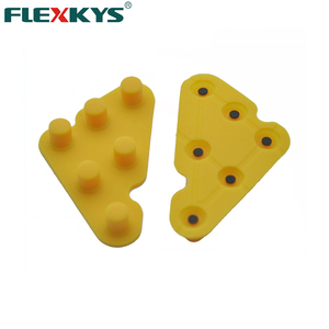 Su misura matrix tattile numerico della gomma di silicone del tasto della tastiera