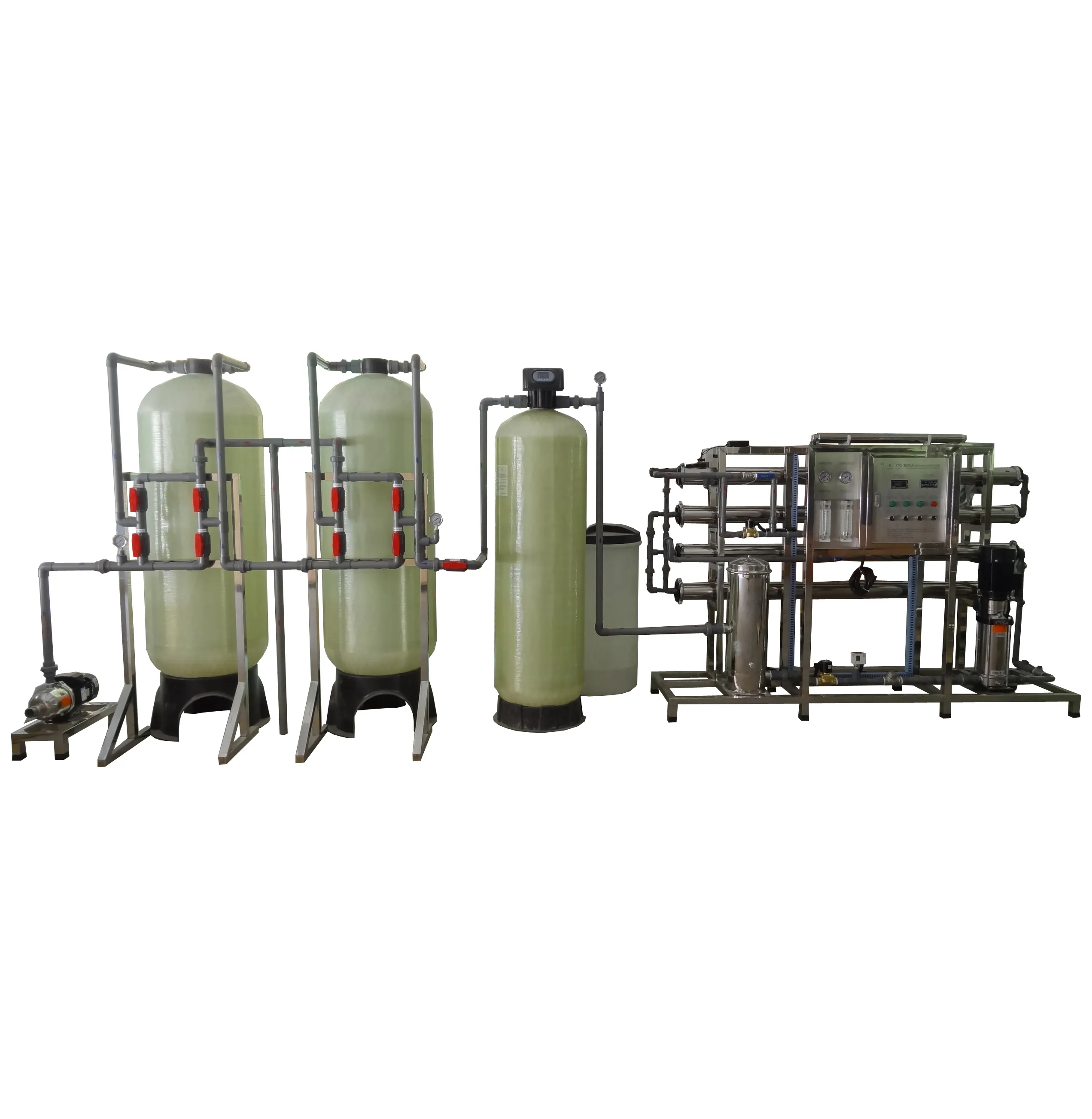 Ro Plc Automatische Waterzuiveraar Machine Voor Commerciële Brakke Water Filtratie Systeem Zware Waterfiltratie Stofzuigers