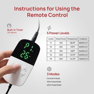 Design novo luz vermelha terapia ombro pescoço apoio infravermelho aquecimento Wearable Design para uso doméstico - Product Image 6