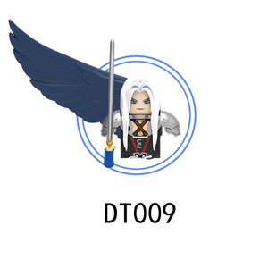 DT8903 oyunu Final Zack fuarı Tifa Lockhart bulut Strife Sephiroth fantezi Mini montajlı yapı taşları aksiyon figürleri çocuk oyuncak - Product Image 5