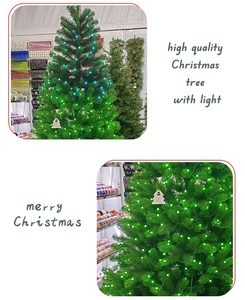 Top Selling Pe Giant Xmas <strong>Tree</strong> Luxury Christmas Decorations Artificial Handmade 2.1m Modern Christmas <strong>Tree</strong> With Light - Product Image 3
