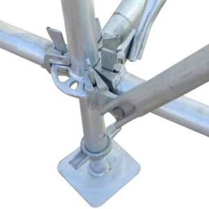 Diseño moderno Base Collar Acero estándar Ringlock Ledger Escalera horizontal Andamio ligero para accesorios de sistema de construcción - Product Image 1