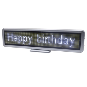Werbe-LED-Anzeige programmier bare Message Led Desktop-Anzeige - Product Image 2