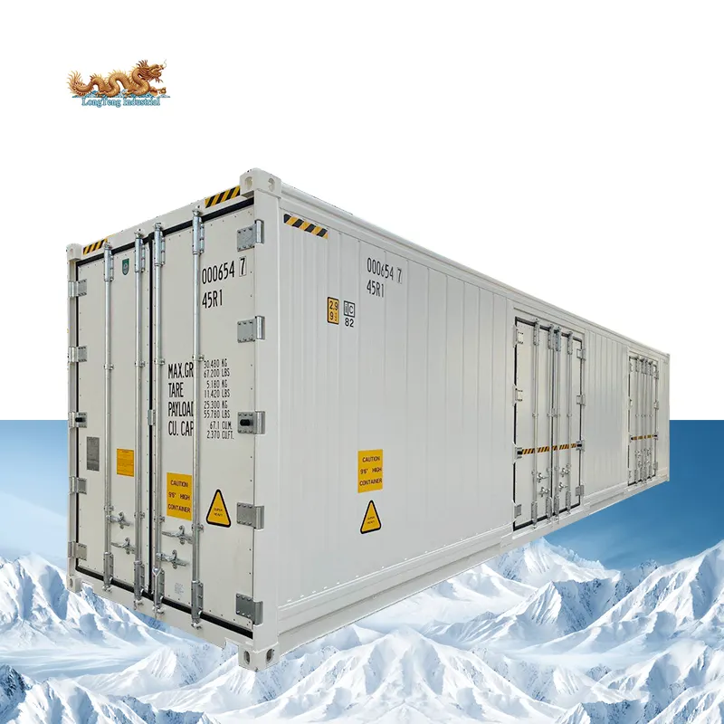 40 Fuß 2 Seitentür Öffnung Thermo-King-Kühlschrank Gefrierschrank Kühlschrank Container 40 Fuß Preis zum Verkauf