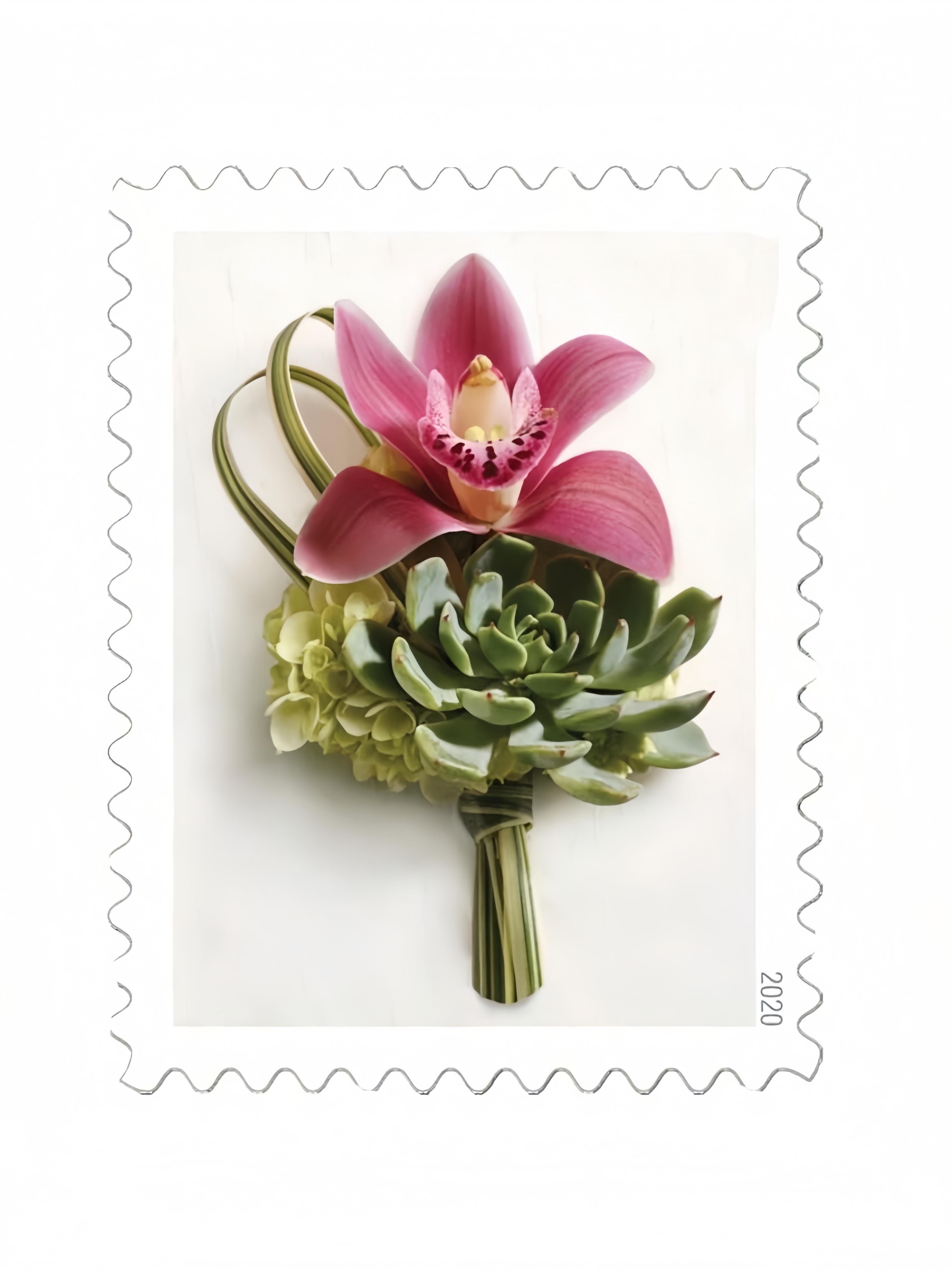 Boutonnière Contemporaine 2020 (100 pièces) 500374-A5-6-02HH
