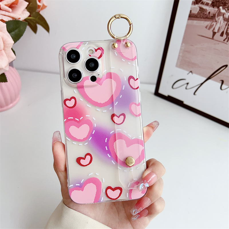 C350 Pink Heart (Simple Wristband)