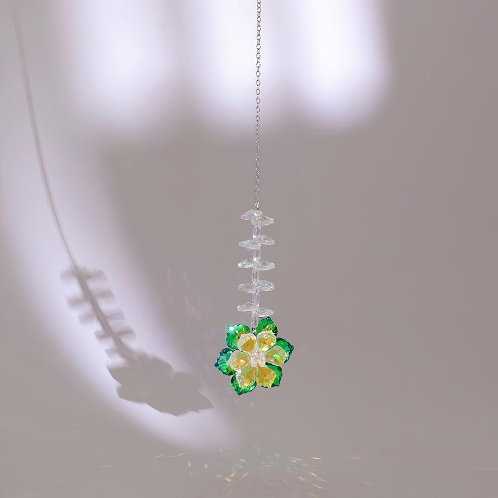 Green+ABColor-Crystal flower/Like