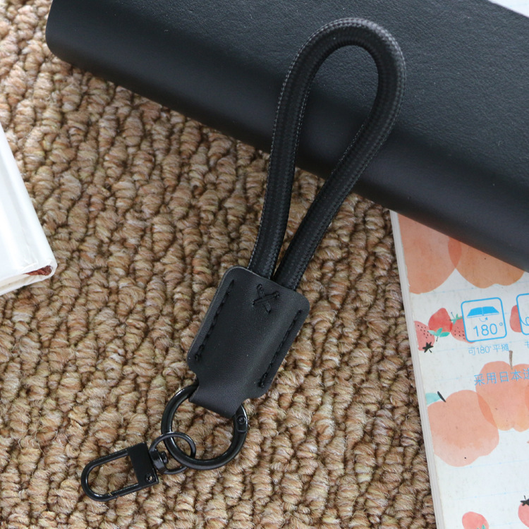 Classic black-8-shaped buckle