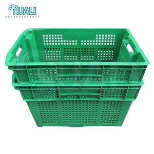 Quali 40L Plastic Agricultural Cassette Fruit and Vegetables Storage Transport Mesh <strong>Container</strong> - Product Image 4