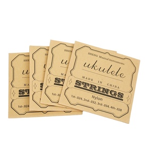 Venta directa de fábrica-Cuerdas de guitarra de nailon universales para jugadores de ukelele Juego de cuerdas de ukelele Accesorios de piezas de instrumentos de cuerda - Product Image 1