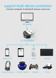 Factory Direct Mini v5.0 USB Bluetooth USB Dangle für PC und Laptop für Maus tastatur lautsprecher - Product Image 6
