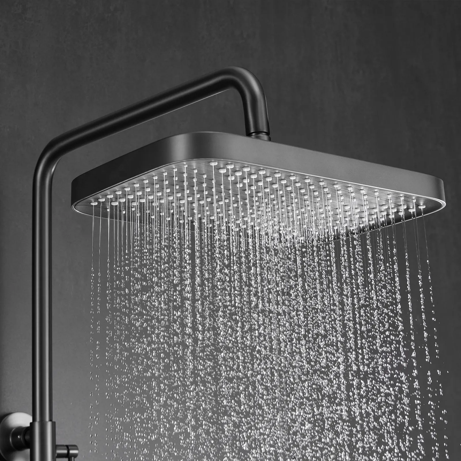 Nuovo Design di lusso bagno bagno doccia Set con acqua calda e fredda doccia a pioggia Set