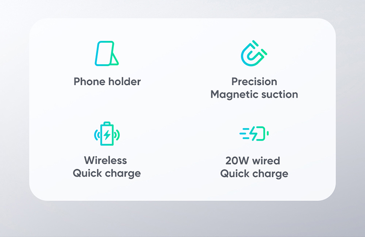 Original Mcdodo 5000mAh 20W Magnetic Wireless Power Bank with Phone Holder Original Mcdodo 5000mAh 20W Magnetic Wireless Power Bank with Phone Holder