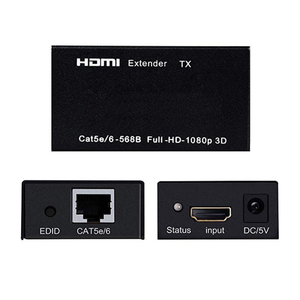 Per HDMI a RJ45 Lan convertitore Extender di rete ripetitore su Ethernet CAT5e/CAT6 cavo 60m per Hdmi Extender per Computer in St - Product Image 2
