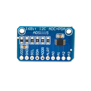 ADS1115 ADCアナログ-デジタルコンバータモジュール、プログラム可能利得アンプ付き16ビットI2C 2.0V〜5.5V - Product Image 1