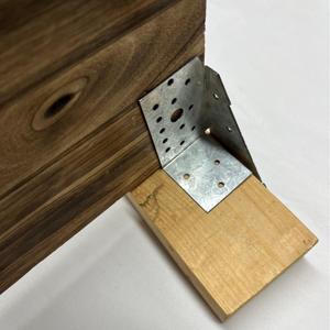 Ba Grip một hồ sơ trước cong phải cho Tie-Down và góc bên phải khớp, sàn và pergola xây dựng - Product Image 4