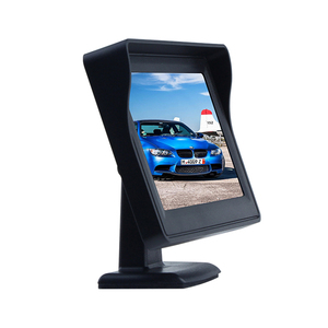 Mini TV LCD de 4,3 pulgadas, Monitor Lcd de entrada de 12v CC con entrada RCA, Monitor Lcd para coche con