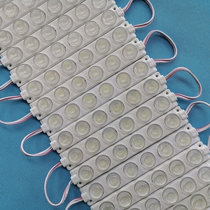 Injection <strong>LED</strong> Light Module DC12V SMD 3030 6 <strong>Led</strong> 3W 136mm*20mm with Lens Beam Angle Vertically 15 Degree Horizontally 45 Degree - Product Image 1