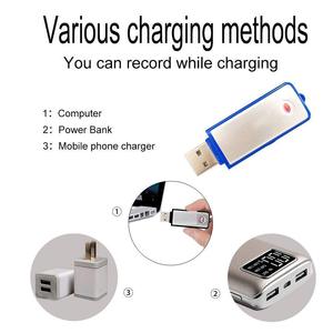 Mini Digital Voice <strong>Recorder</strong> 8GB USB Flash Drive and Mp3 Function/Long Hours Recording for Meetings and Transfer Files - Product Image 5