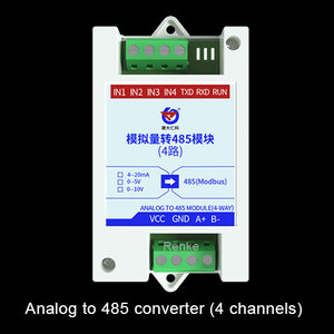 0-5V 0-10V 4-20ma <strong>Module</strong> to Rs485 <strong>Output</strong> Analog <strong>Input</strong> to 485 signal Converter - Product Image 6