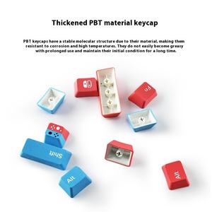 10-<strong>key</strong> CMYK Sublimation PBT Keycaps WIN/Mac Color Large <strong>Key</strong> Position Supplementary Keycaps Suitable for Mechanical <strong>Keyboards</strong> - Product Image 3