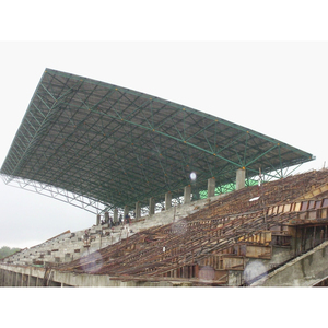Diseño moderno Amplio Span Metal prefabricado Espacio Marco Edificio Estructura de acero Estadio Casa Uso - Product Image 2