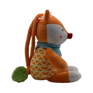 赤ちゃんのガラガラのおもちゃPull String Musical Foxぬいぐるみ