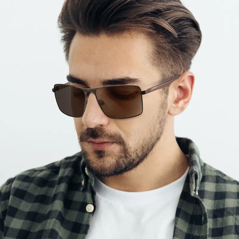 Fabbrica all'ingrosso Custom Classic Aviation lentes Men popolare Oversize UV400 occhiali da sole occhiali da sole produttore