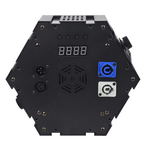 Hot Sale 3X50W Golden COB 72pcs 0.5W RGB 3in1 Single Hexagon <strong>LED</strong> Retro DJ Lighting Voice Control Cheap Retro Light - Product Image 4