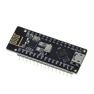 TZT RF-Nano para Arduino Nano V3.0 Micro USB Nano Junta ATmega328P QFN32 5V 16M CH340 integrar NRF24l01 + 2,4G inalámbrico