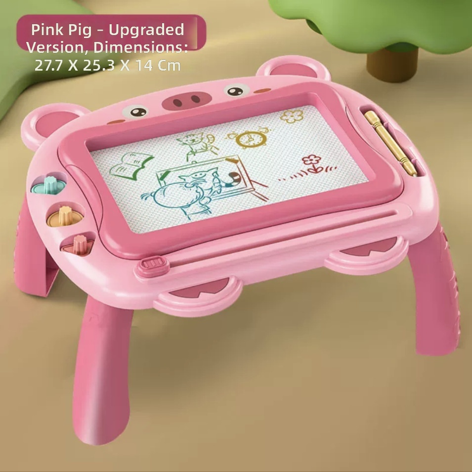 Powder pig magnetic small drawing board-table legs