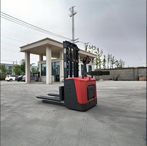 完全ウォーキー電気スタッカー1500kg 2000kg 3000kgリフティングポータブルパレット完全セルフスタッカーCE在庫あり - Product Image 1