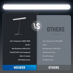 NEEWER TL40 için LED oyun işık Bar USB akışı anahtar APP/PC/MAC kontrol ayarlanabilir işık hiçbir ekran parlama fotoğraf aydınlatma - Product Image 2