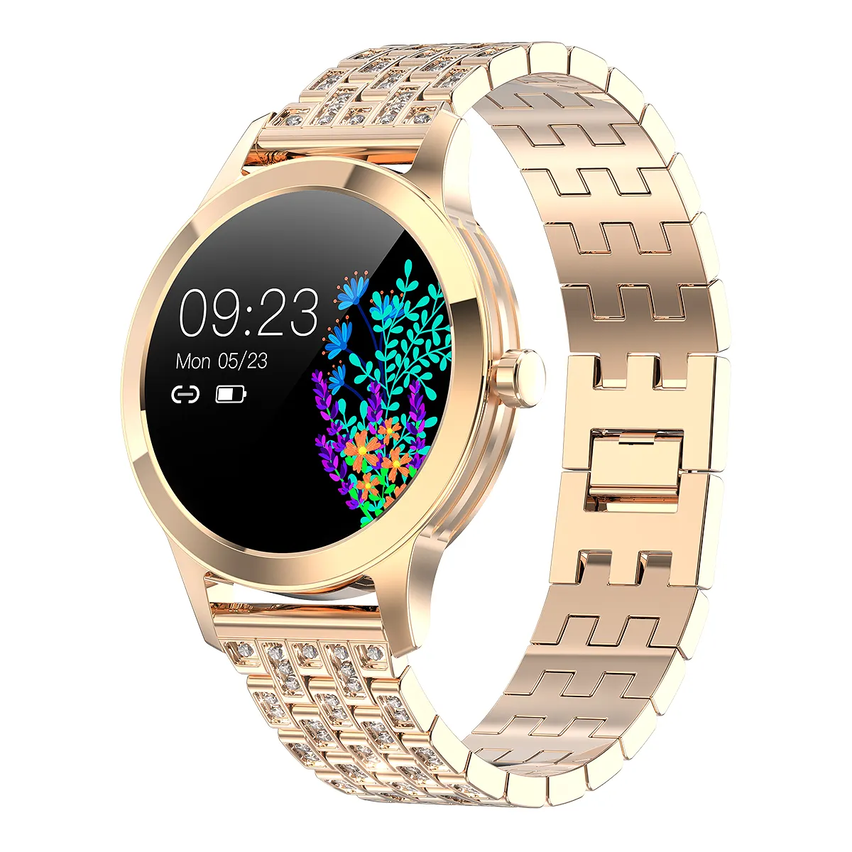 LEMFO G1 fashion gold women smart watch genius Diamond quadranti multipli monitoraggio del sonno smart Watch Ultra sottile