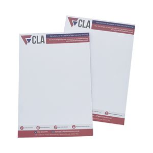 مفكرة كتابة مطبوعة مخصصة مع صفحة أوراق فضفاضة مبطنة فارغة للمكتب بعلامة تجارية - Product Image 5