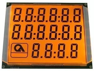 Benutzer definierte Monochrom 7 Segment 20 Ziffern TN HTN Typ positive LCD-LCM-Anzeige mit Steuer platine Für Kraftstoffsp ender