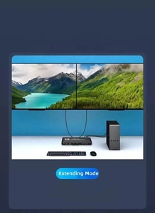HG <strong>KVM</strong> <strong>Switch</strong> HD MI <strong>2</strong> Port USB 3.0 <strong>KVM</strong> Switcher Selector Box Support 4K@60Hz Resolution for <strong>2</strong> Computers Share Mouse Keyboard