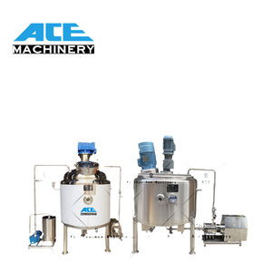 Factory Price Customized Agitator <strong>Mixer</strong> Type Electric or Steam Jacketed Bright Mixing Tank <strong>500</strong>-20000L Mixing Tank With Agitator - Product Image 2