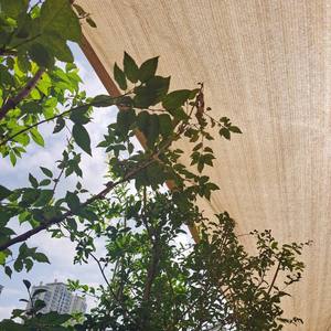 Verschiedene Farben Sonnenschutz netz 95% Sonnenschutz Balkon Patio Außen dach Auto Perforiert Verdicktes Datenschutz netz