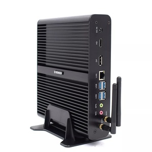 Fanless <strong>Compact</strong> <strong>Embedded</strong> <strong>Computer</strong> Core I7 5500U 8565U M.2 Slot for SATA3.0 with Mini PCI E Wi-Fi Desktop Mini Pc - Product Image 2