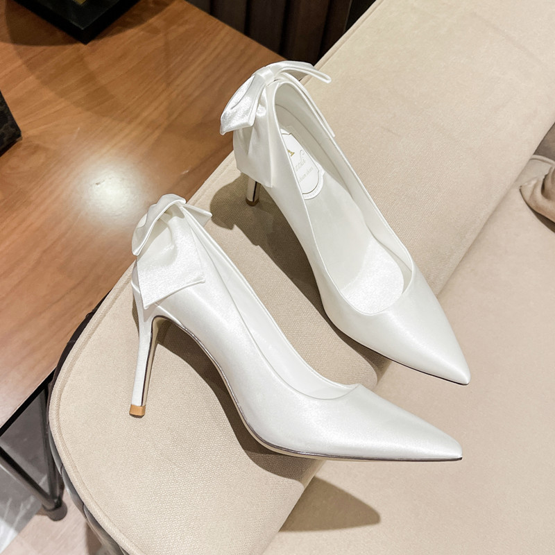 White / heel 7cm