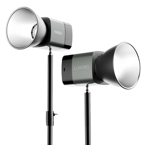 LUXCEO P40RGB Handheld LED Photography <strong>Light</strong> COB <strong>High</strong> CRI Rechargeable RGB Adjustable for Live Stream &amp; Video Shooting - Product Image 2